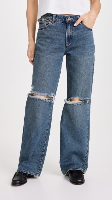 ABRAND 99 Baggy Devyn Rip Jeans
