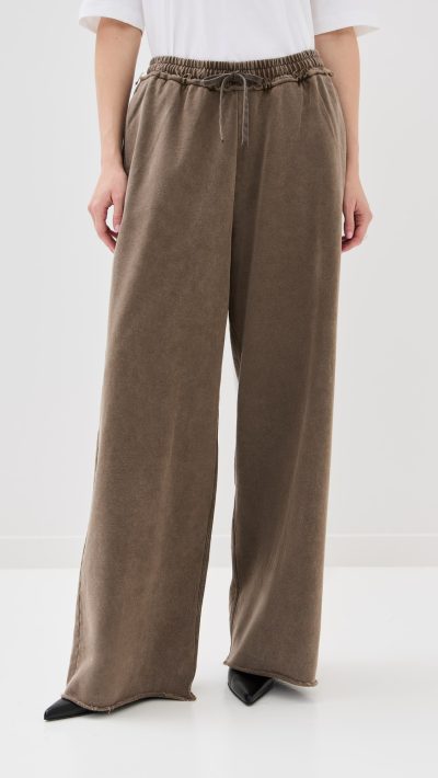 Acne Studios Felin Gothic Logo Sweatpants