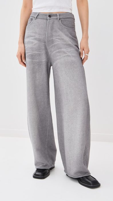 Acne Studios Edemi Melange Casual Trousers
