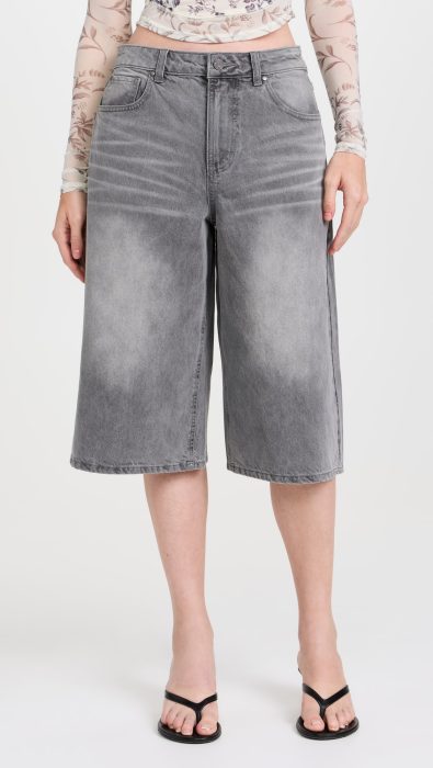 AFRM Carmen Longline Wide Leg Jorts