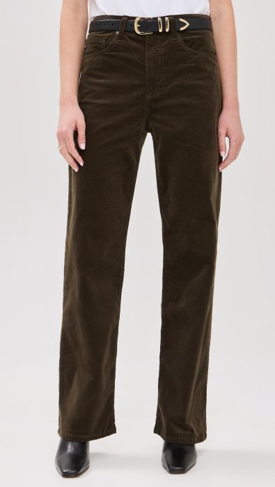 AG Kora High-Rise Corduroy Pants