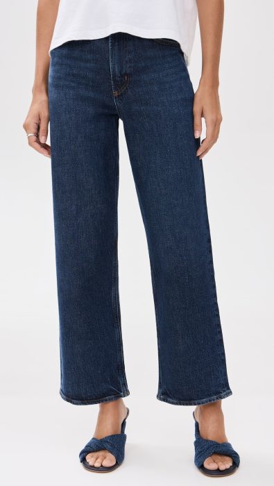 AGOLDE Ren: High Rise Wide Leg Jeans