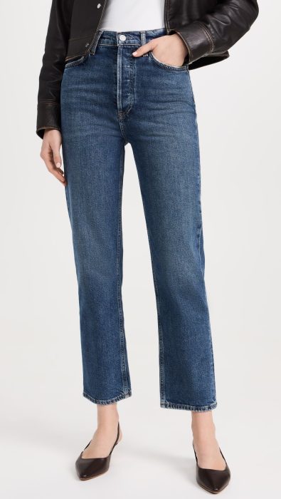 AGOLDE 90s Pinch Waist Crop Jeans