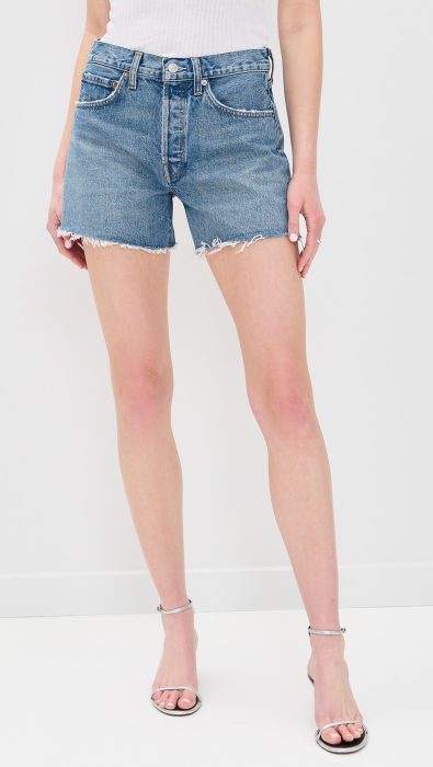 AGOLDE Parker Long: Loose Fit Vintage Shorts