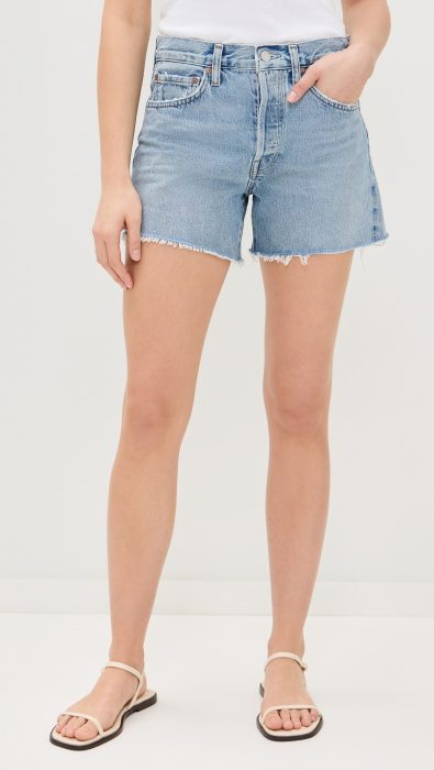 AGOLDE Parker Long Loose Fit Vintage Shorts