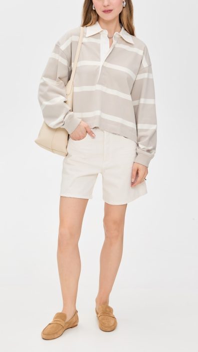 AGOLDE Dame High Rise Baggy Shorts
