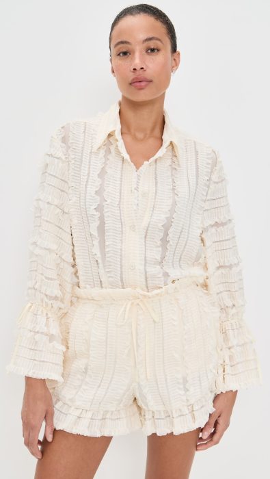 AKNVAS Clayre Pleated Blouse