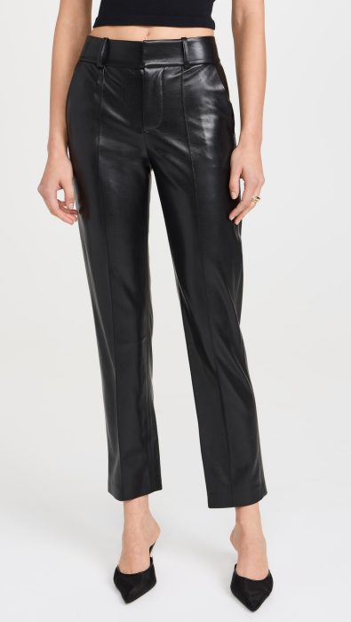 alice + olivia Ming Vegan Ankle Pants