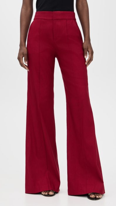 alice + olivia Dylan Wide Leg Pants