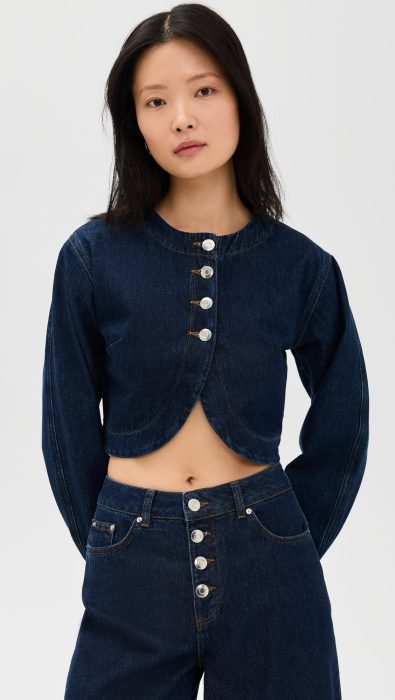 ALIGNE Angelina Denim Top