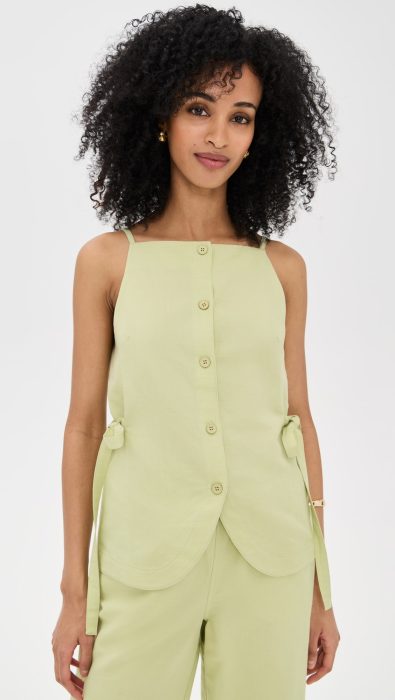 ALIGNE Ozais Linen Top
