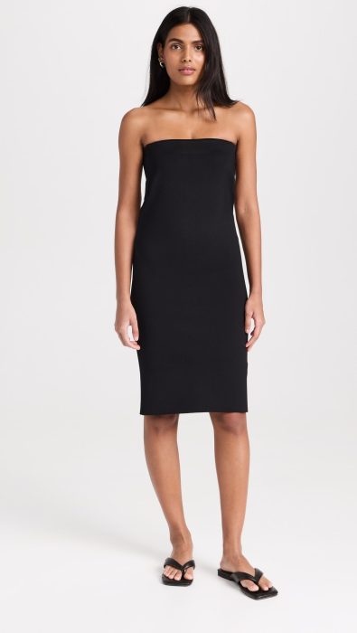 Another Tomorrow Compact Knit Convertible Dress
