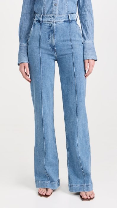 Another Tomorrow Denim Trousers