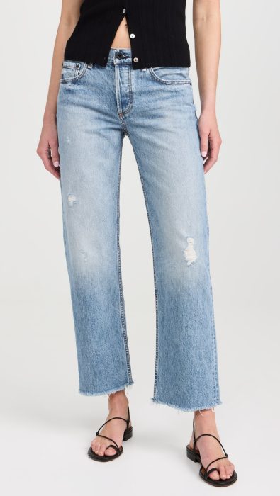 ASKK NY Low Rise Straight Jeans