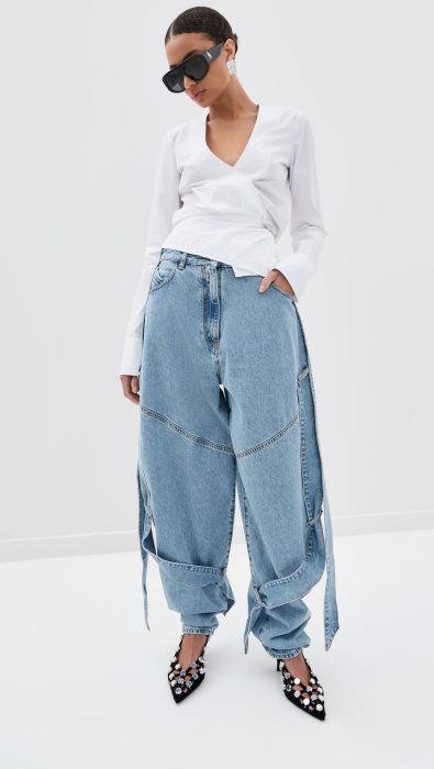 The Attico Denim Pants