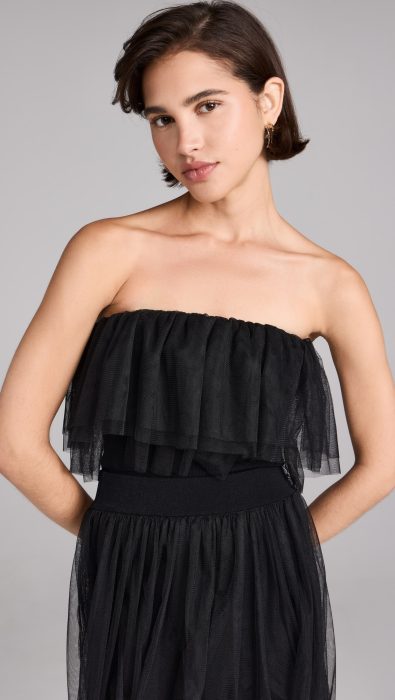Autumn Cashmere Tulle Tube Top