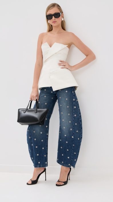 A.W.A.K.E. MODE Studded Jeans