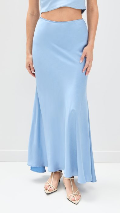 BARDOT Monroe Satin Maxi Skirt