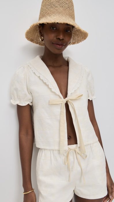 Bailey Rose Eyelet Top