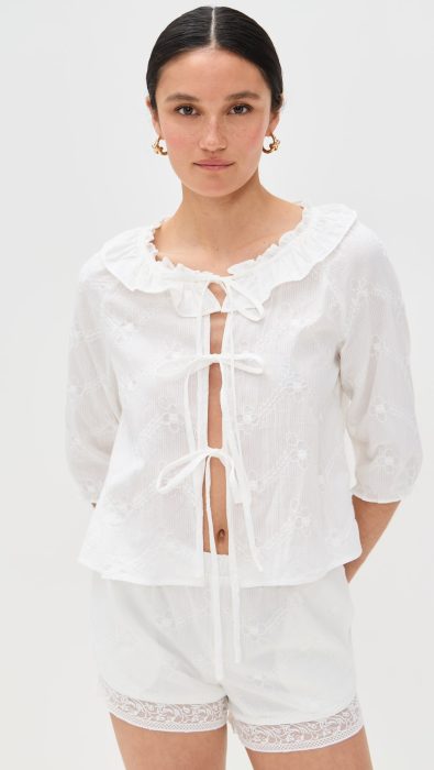 Bailey Rose Embroidered Top
