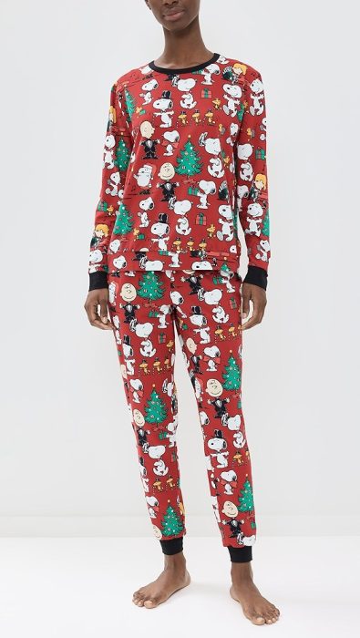 BedHead PJs Cotton Knit Long Sleeve Joggers PJ Set