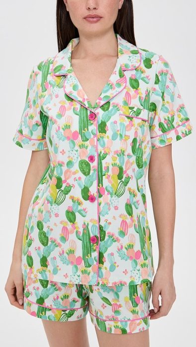 BedHead PJs Cotton Jersey Knit Classic Shorty PJ Set