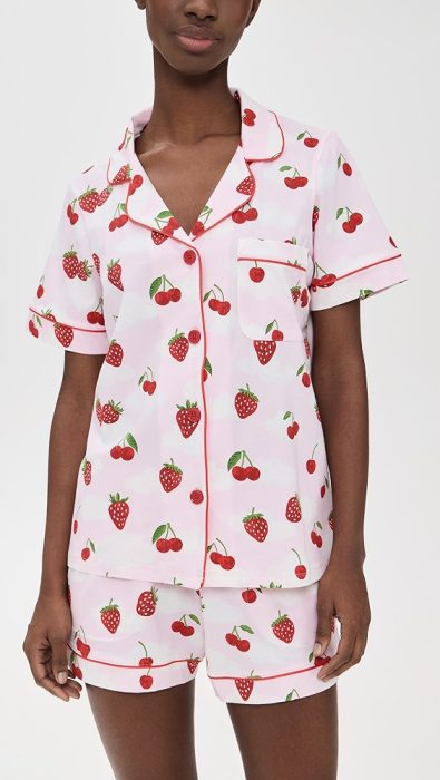 BedHead PJs Cotton Knit Short Sleeve Short PJ Set