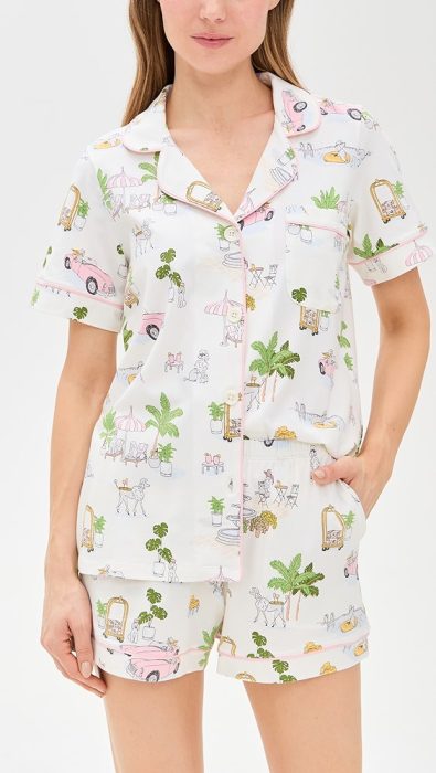 BedHead PJs Cotton Knit Short Sleeve Short PJ Set
