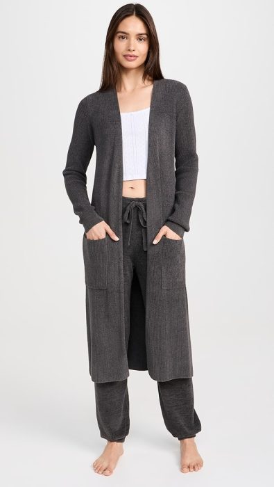 Barefoot Dreams Cozy Chic Ultra Lite Long Cardigan