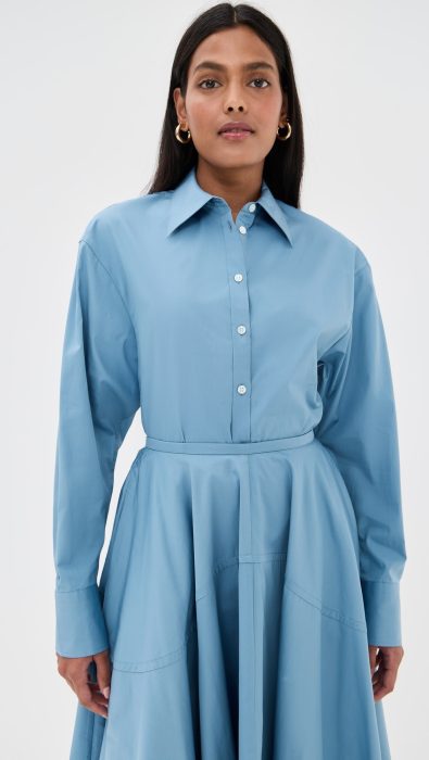 Bite Studios Vera Cotton Poplin Shirt