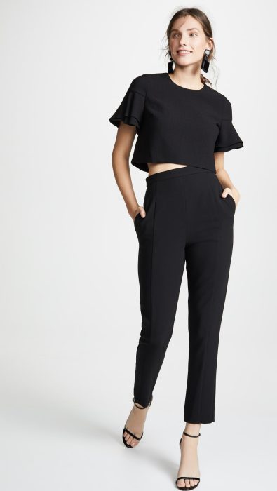 Black Halo Syon 2 Piece Jumpsuit