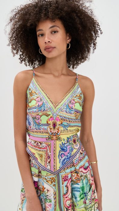 Camilla Tie Back Silk Cami