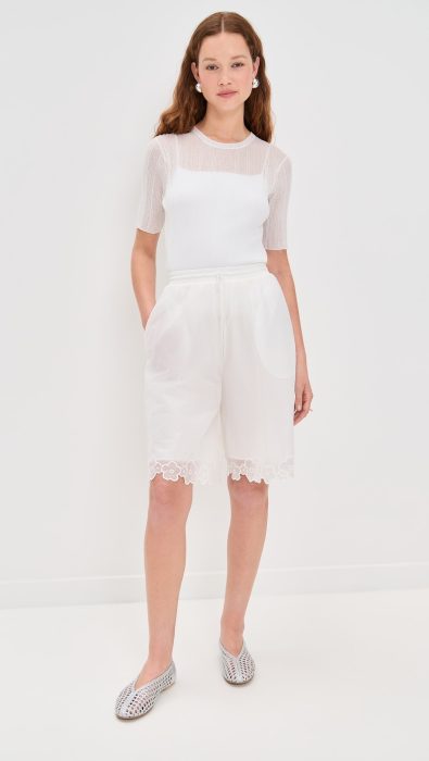 Cecilie Bahnsen Arya Shorts