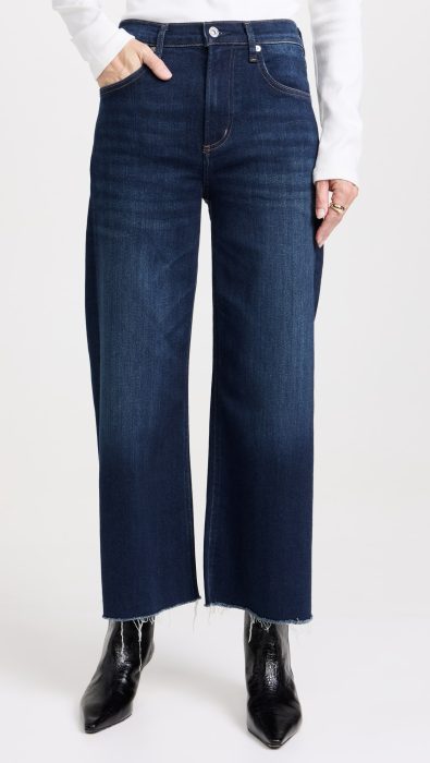 Citizens of Humanity Petite Lyra Crop Wide Leg Jeans