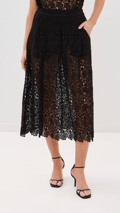 Clare V. Anais Midi Skirt