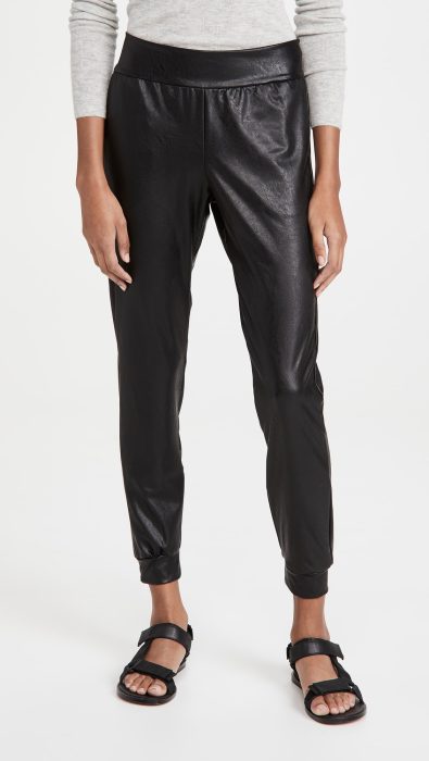 Commando Faux Leather Joggers
