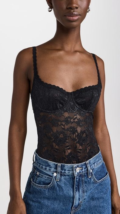 Cosabella Never Say Never Balconette Thong Bodysuit