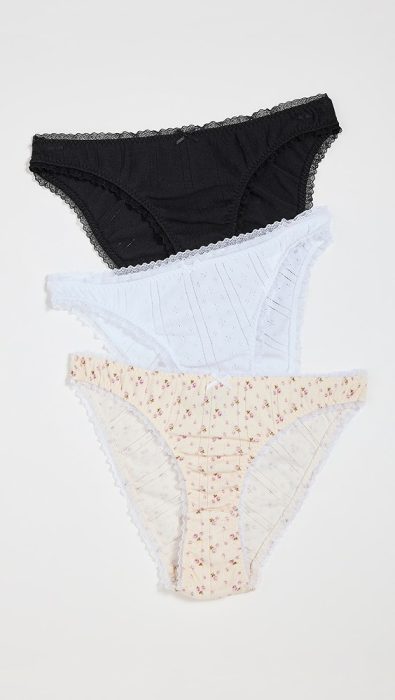 COUCOU High Rise 3 Pack Briefs