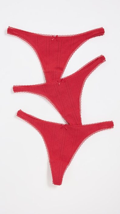 COUCOU Thong 3 Pack Panties