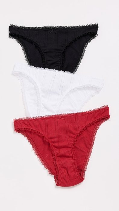 COUCOU High Rise 3 Pack Briefs