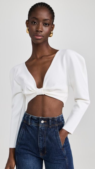 Cult Gaia Ellie Knit Top