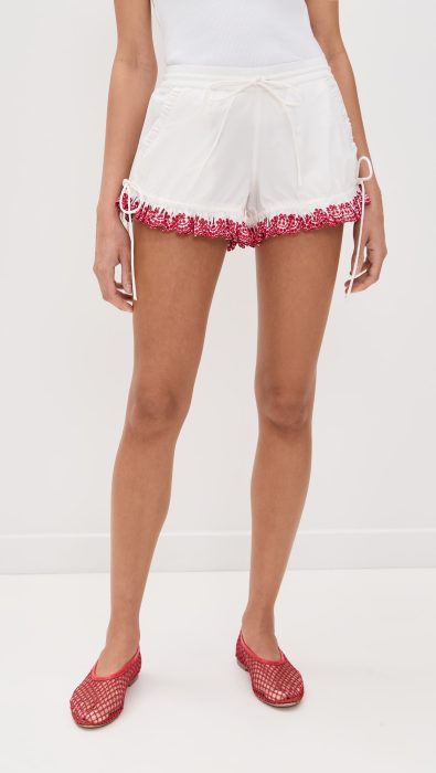 Damson Madder Jenna Bloomer Cherries Shorts