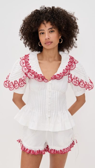 Damson Madder Cherries Caroline Blouse