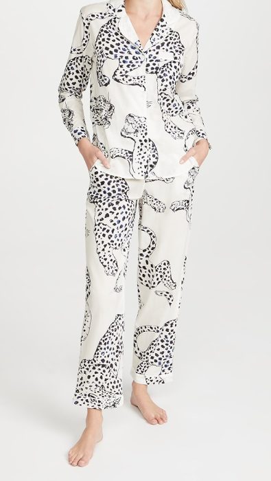 Desmond & Dempsey Jag Long PJ Set