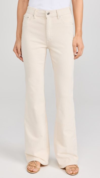 DL1961 Bridget Boot: High Rise Instasculpt Corduroy Pants 33"