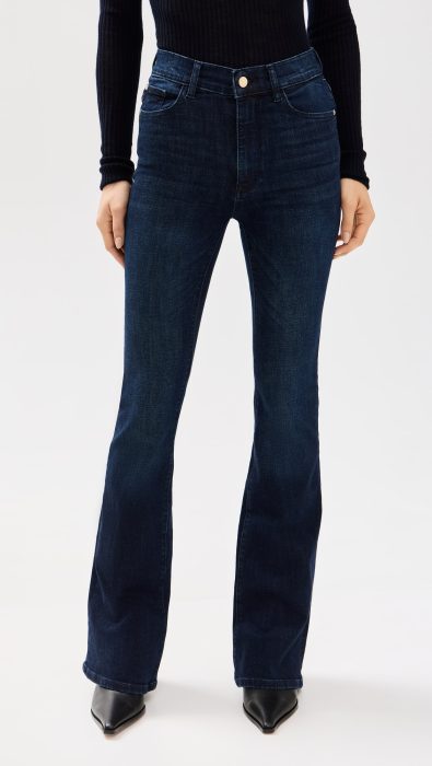 DL1961 Bridget Boot: High Rise Instasculpt Jeans 33"