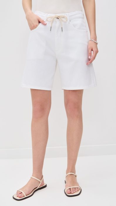 DL1961 Aura Taylor Drawstring Denim Shorts