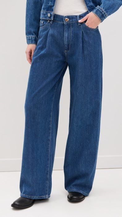 DL1961 Isabel Wide Leg Mid Rise 32' Jeans