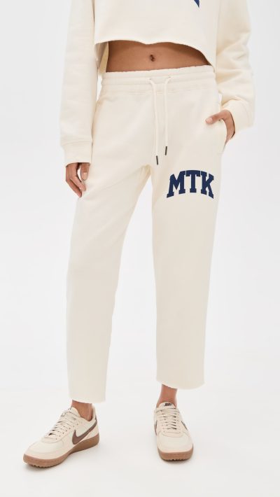 Denimist Cropped Classic Sweatpants