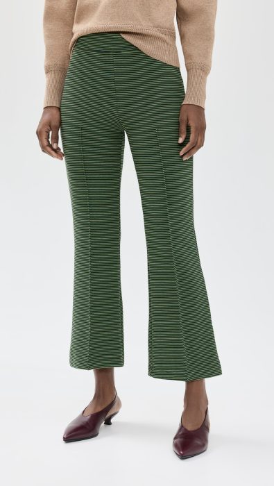 DONNI. The Stripe Kick Flare